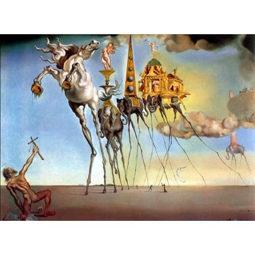 Salvador Dali, Aziz Anthony'nin Direnişi