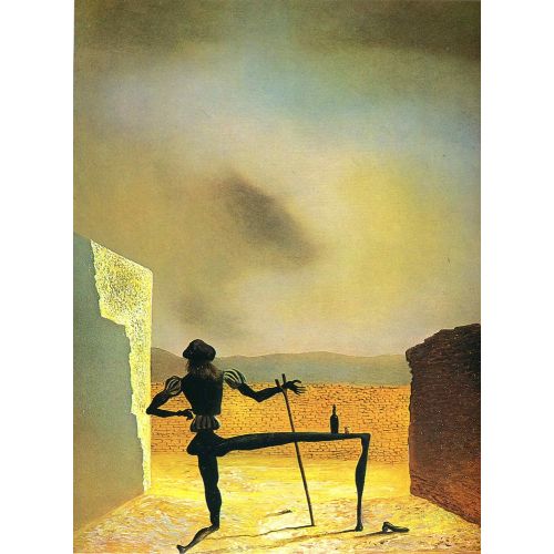Salvador Dali, Vermeer Hayaletini Masa Olarak Kullanabilir Salvador Dali, Vermeer Hayaletini Masa Olarak Kullanabilir