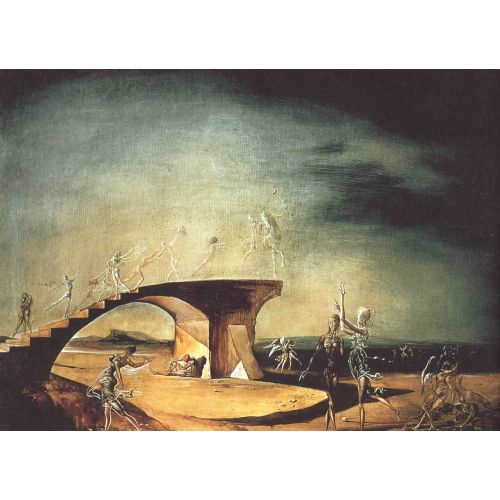 Salvador Dali, Kırık Köprü Ve Rüya Salvador Dali, Kırık Köprü Ve Rüya