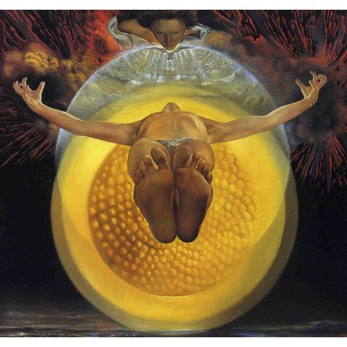 Salvador Dali The Ascension Of Christ Abstract Expressionism Art Movements Salvador Dali The Ascension of Christ Buy Canvas, Oil