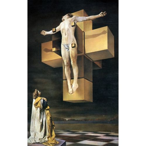 Salvador Dali, Crucifixion Corpus Hypercubus
