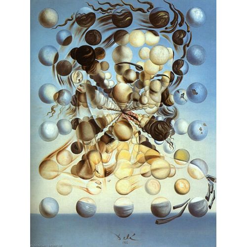 Salvador Dali, Galatea Of The Spheres