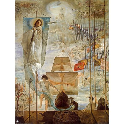 Salvador Dali, The Discovery Of America By Christopher Columbus