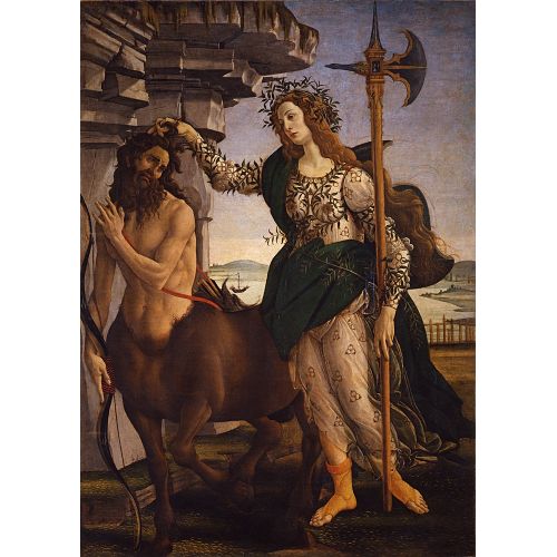 Sandro Botticelli, Pallade E Il Centauro