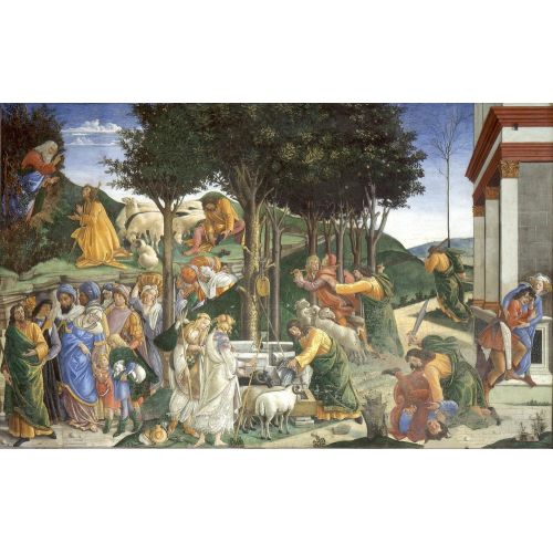 Sandro Botticelli, Events In The Life Of Moses