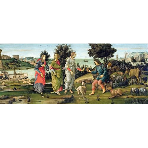 Sandro Botticelli, Judgment Of Paris