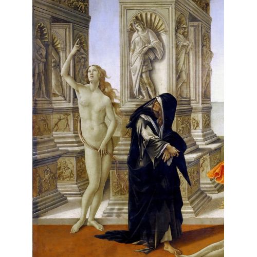 Sandro Botticelli, Calumny Of Appelles, Venus, God Of Truth