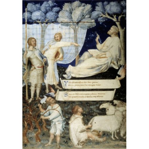 Simone Martini, Aeneas ve Sevius Yazmakta Olan Virgil'i İşaret Ediyor Simone Martini, Aeneas ve Sevius Yazmakta Olan Virgil'i İşaret Ediyor