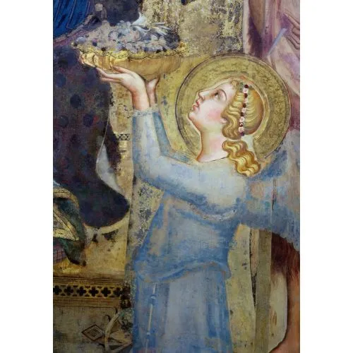 Simone Martini, Meryem'e Çiçek Sunan Melek 2