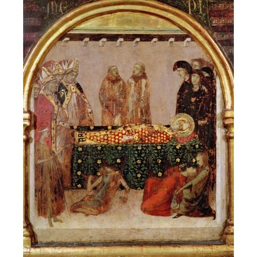 Simone Martini, Toulouse Aziz Louis'sinin Ölüm Gününde Hastaların İyileştirilmesi Simone Martini, Toulouse Aziz Louis'sinin Ölüm Gününde Hastaların İyileştirilmesi Gotik Sanat Akımları