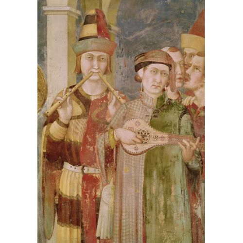Simone Martini, Aziz Martin'in Hayatından Müzisyenler Detayı, yaklaşık 1326 Simone Martini, Aziz Martin'in Hayatından Müzisyenler Detayı, yaklaşık 1326 Gotik Sanat Akımları