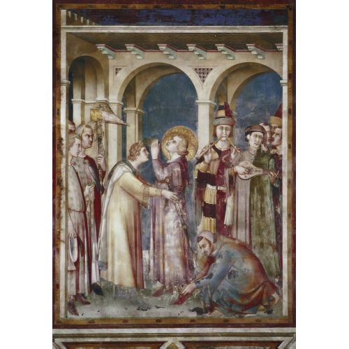 Simone Martini, Aziz Martin'in Hayatı Freski Simone Martini, Aziz Martin'in Hayatı Freski Gotik Sanat Akımları