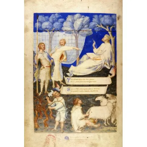 Simone Martini, Servio'nun Virgil Yorumunun Kapak Resmi
