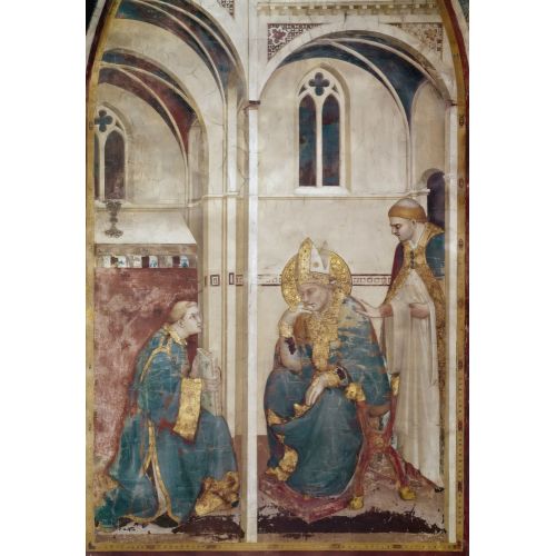 Simone Martini, Tourslu Aziz Martin'in Hayatı, Tefekkür Halindeki Aziz Martin Simone Martini, Tourslu Aziz Martin'in Hayatı, Tefekkür Halindeki Aziz Martin Gotik Sanat Akımları