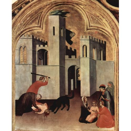 Simone Martini, Augustine Novello Tarafından Saldırıya Uğrayan ve Kurtarılan Çocuk Mucizesi Simone Martini, Augustine Novello Tarafından Saldırıya Uğrayan ve Kurtarılan Çocuk Mucizesi