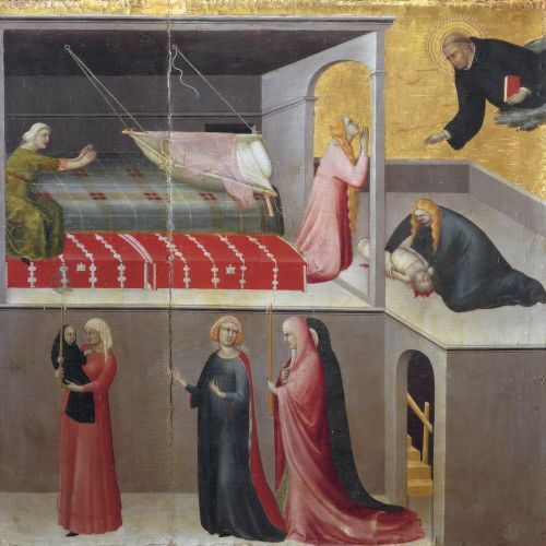 Simone Martini, Beşiğinden Düşen Çocuk Mucizesi Simone Martini, Beşiğinden Düşen Çocuk Mucizesi Gotik Sanat Akımları