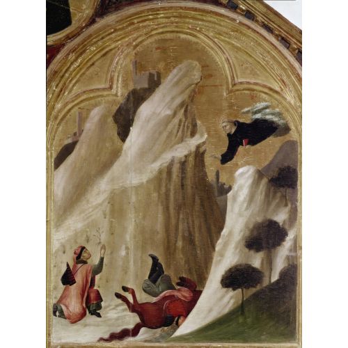 Simone Martini, Uçurumdan Düşen ve Hayatta Kalan Şövalye Mucizesi Simone Martini, Uçurumdan Düşen ve Hayatta Kalan Şövalye Mucizesi Gotik Sanat Akımları