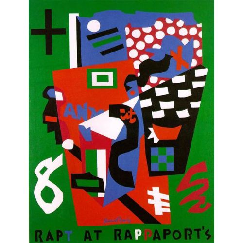 Stuart Davis Rapt At Rappaport's Abstract Artwork