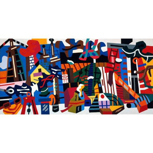 Stuart Davis, Swing Landscape