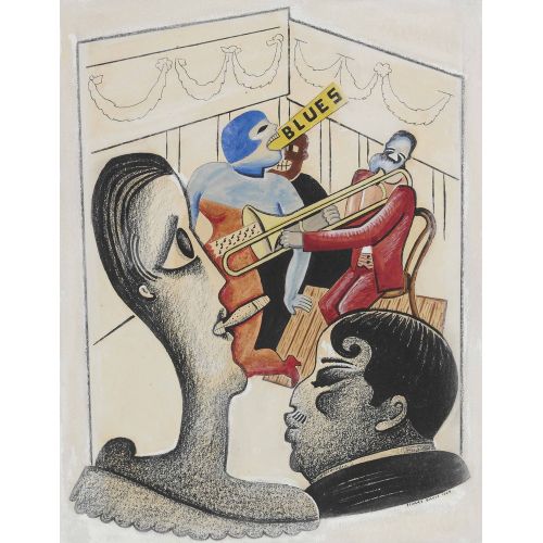 Stuart Davis, The Blues