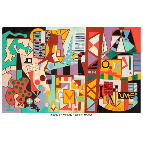 Stuart Davis, Abstract Composition