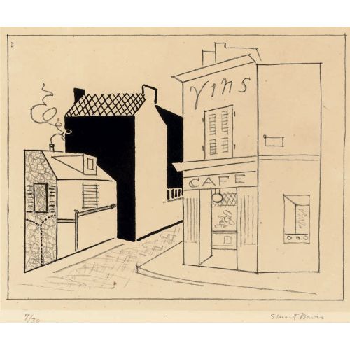 Stuart Davis, Au Boin Coin Stuart Davis, Au Boin Coin
