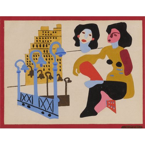 Stuart Davis, Buildings And Figures Stuart Davis, Buildings And Figures