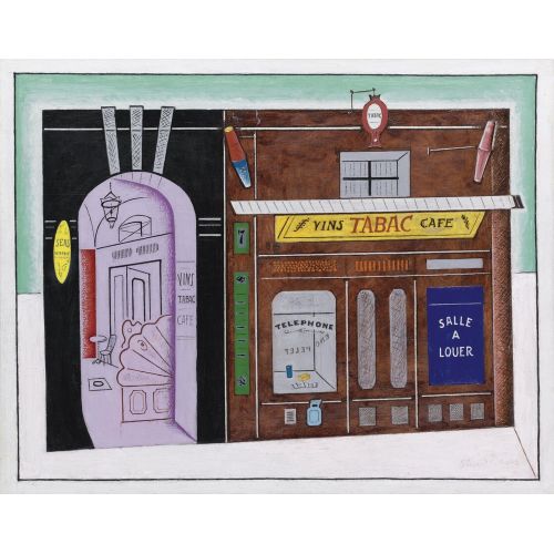 Stuart Davis, Cafe, Place Des Vosges Stuart Davis, Cafe, Place Des Vosges