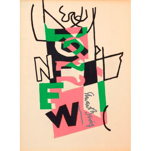 Stuart Davis, Combination Concrete Stuart Davis, Combination Concrete