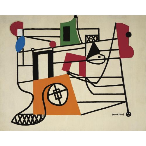 Stuart Davis, Composition With Winch Stuart Davis, Composition With Winch