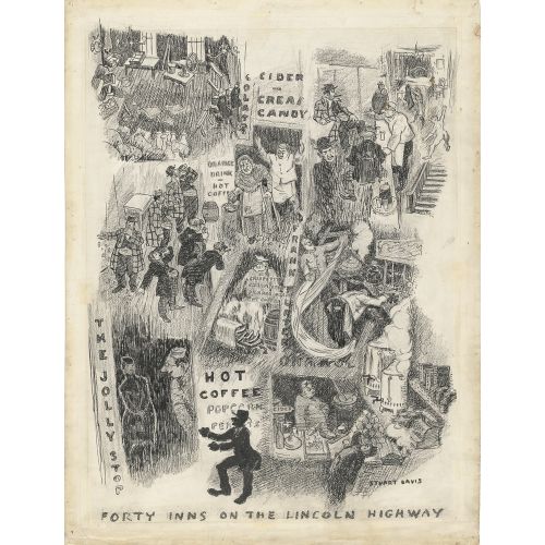 Stuart Davis, Forty Inns On The Lincoln Highway Stuart Davis, Forty Inns On The Lincoln Highway