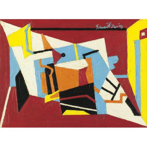 Stuart Davis, Hot Still-Scape Stuart Davis, Hot Still-Scape