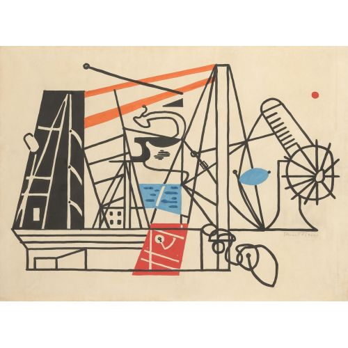 Stuart Davis, Huntington Harbor Stuart Davis, Huntington Harbor