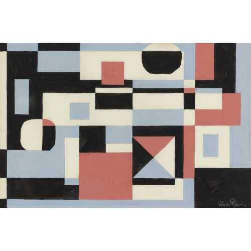 Stuart Davis, Mural Detail Study No. 1