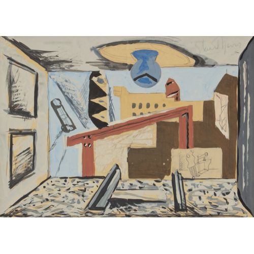 Stuart Davis, New York Attic