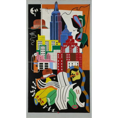 Stuart Davis, New York Mural