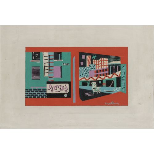 Stuart Davis, New York Street
