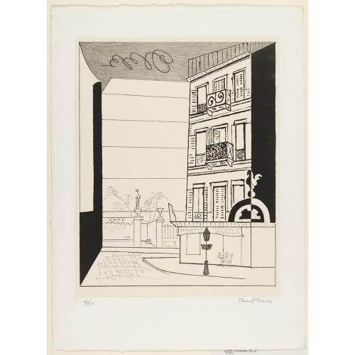 Stuart Davis, Place Pasdeloup No 2