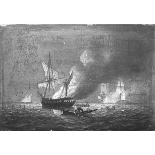 Hms Seahorse Capturing The Badiri-I Zaffer, Thomas Buttersworth