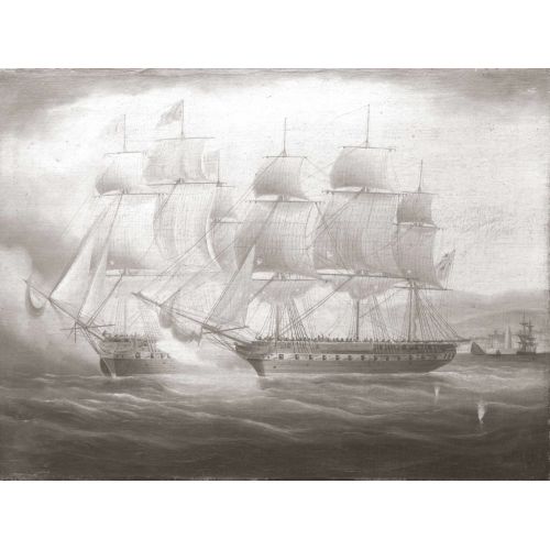 Hms Shannon Taking Uss Chesapeake, Thomas Buttersworth