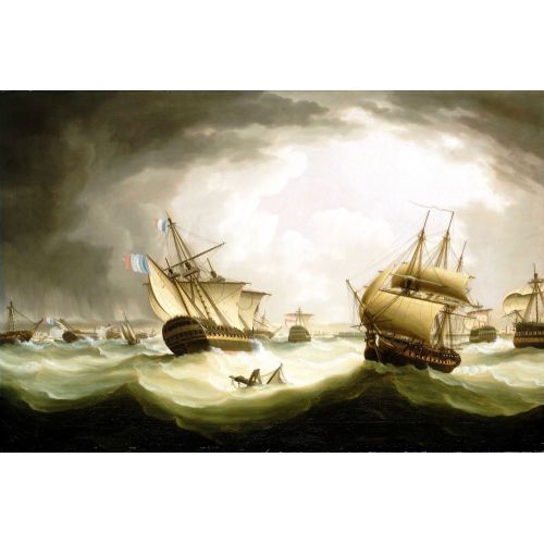 Trafalgar Savaşının Sonu, Thomas Buttersworth Trafalgar Savaşının Sonu, Thomas Buttersworth