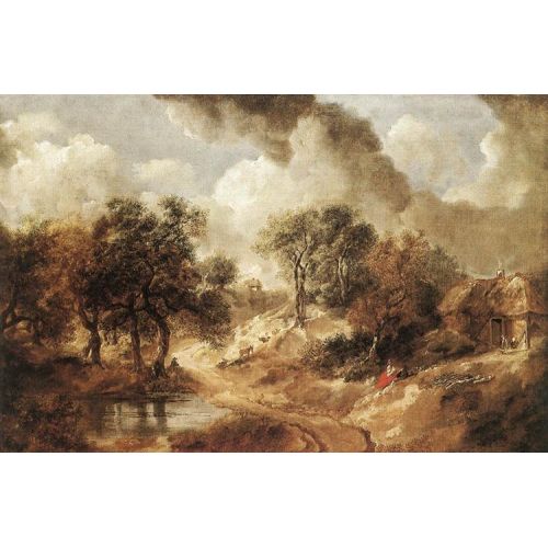 Thomas Gainsborough Landscape In Suffolk Oil Paintings