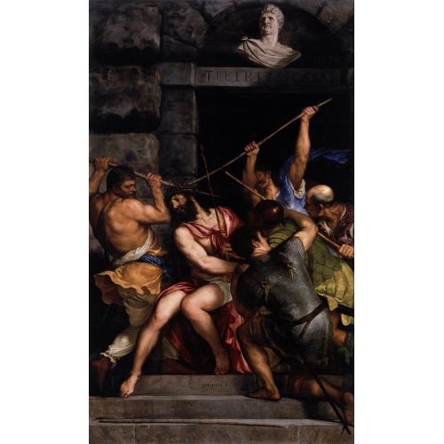 Titian, Crowning With Thorns Titian, Crowning With Thorns