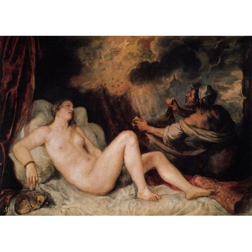 Titian, Danae With A Nurse Titian, Danae With A Nurse