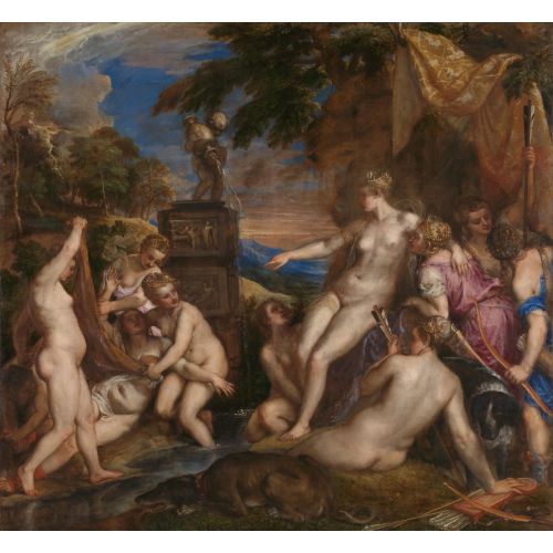 Titian, Diana And Callisto Titian, Diana And Callisto