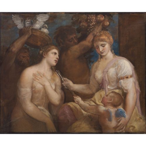 Titian, Imitator Of Allegory Of Venus And Cupid Titian, Imitator Of Allegory Of Venus And Cupid