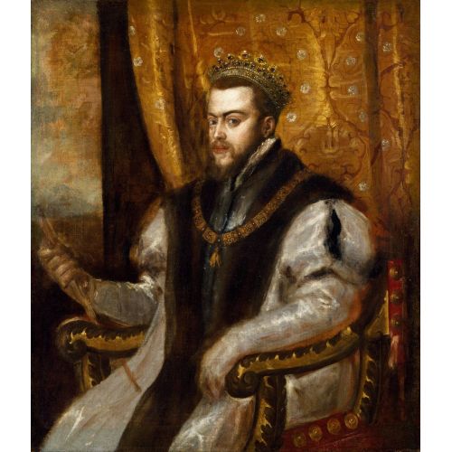 Titian, İspanya Kralı Philip II Titian, İspanya Kralı Philip II