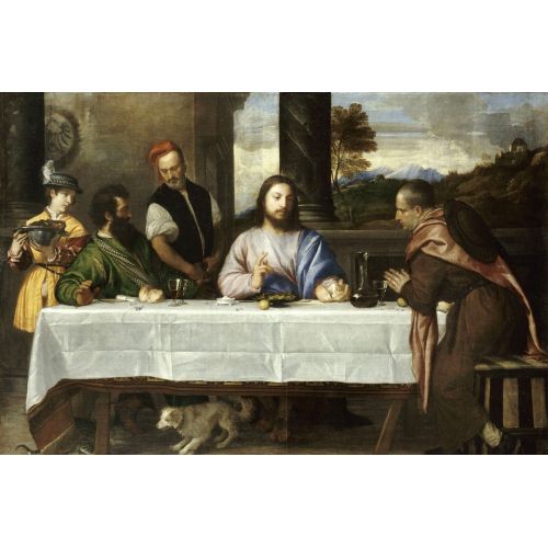 Titian, Last Supper In Emmaus Titian, Last Supper In Emmaus