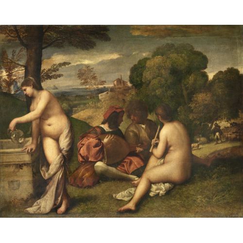 Titian, Le Concert Champetre Titian, Le Concert Champetre