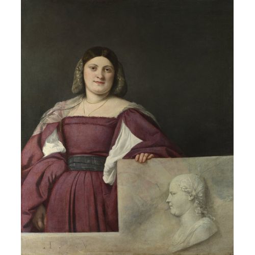 Titian, Bir Bayan La Schiavona Portresi
